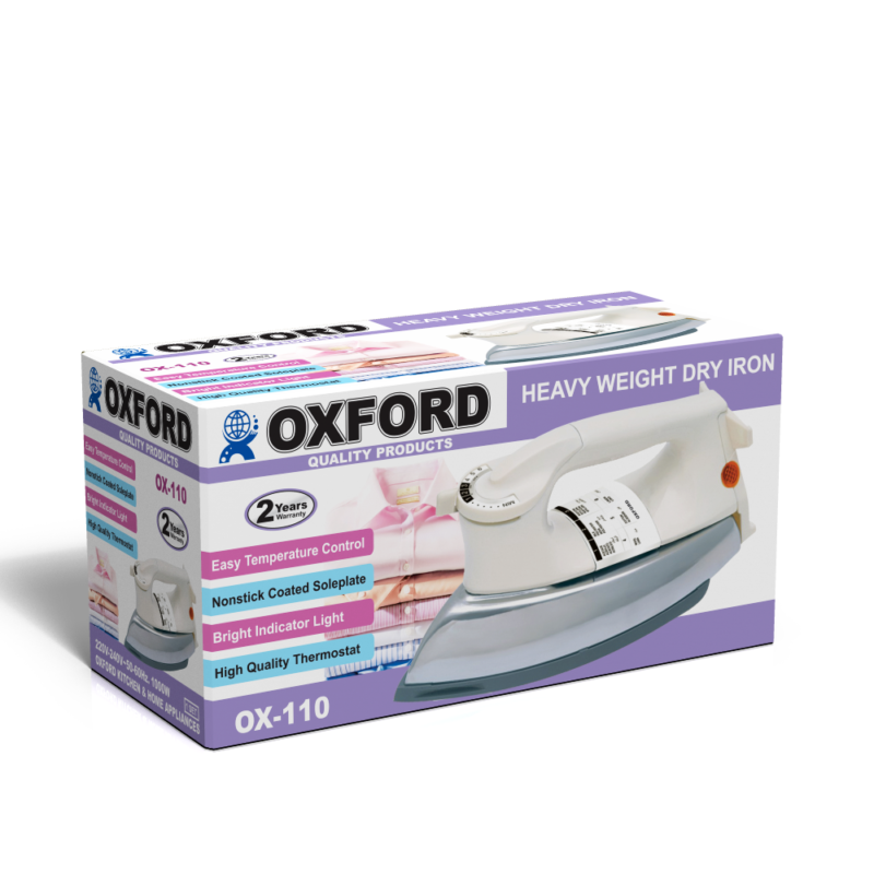 Oxford heavy weight iron OX-110 limited time offer