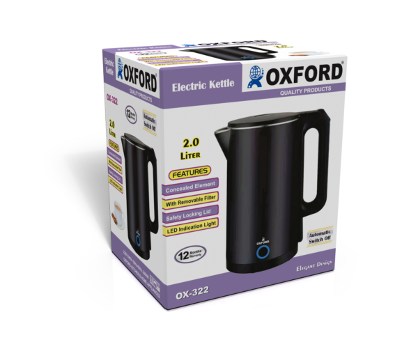Oxford electric kettle OX-322 limited time offer