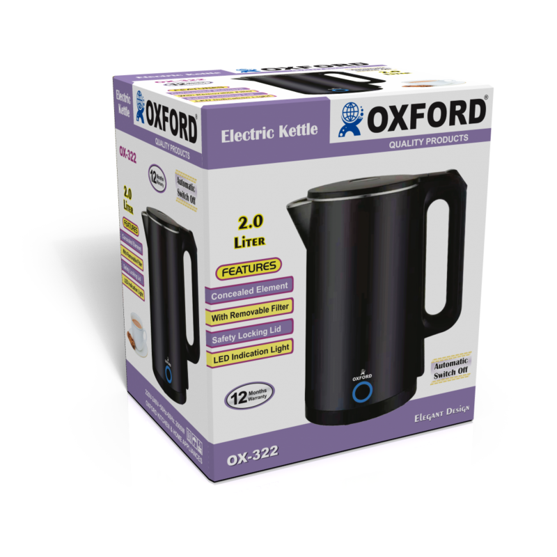 Oxford electric kettle OX-322 limited time offer