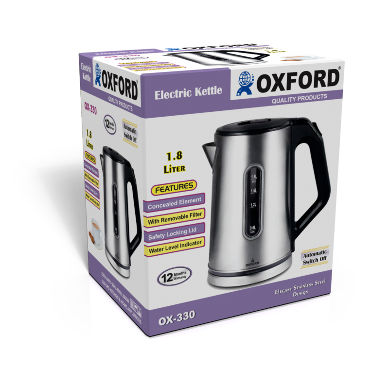 Oxford electric kettle OX- 330 limited time offer