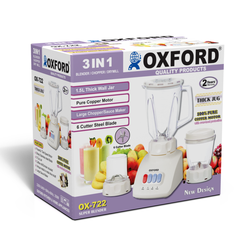 Oxford 3in1 super blender OX-722 limited time offer